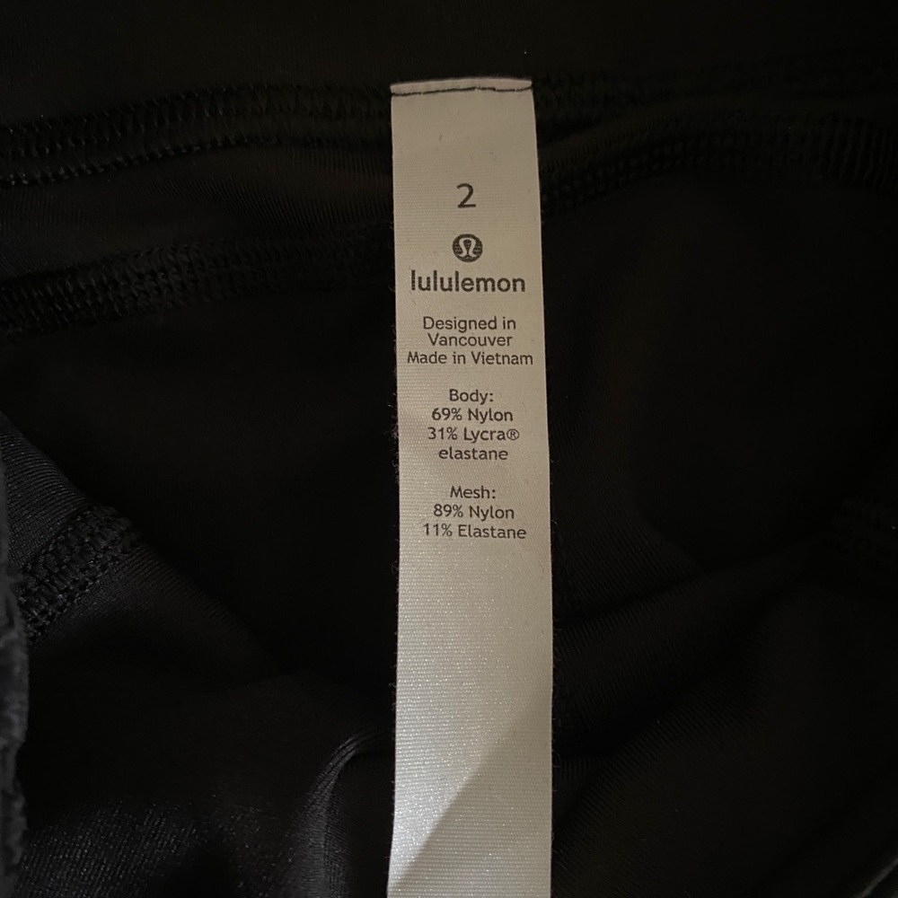 Lululemon Wunder Under Crop High-Rise Flocked - Picture 12 of 14